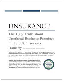 REPORT: Unsurance: The Ugly Truth about Unethical Business Practices in the U.S. Insurance Industry