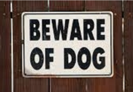 Beware of dog signs: Do they protect owners from liability?