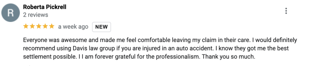 Davis Law Group Car Accident and Personal Injury Lawyers Injury Lawyers Review